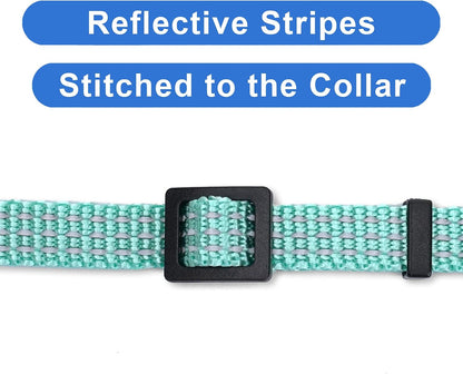 Reflective Breakaway Cat Collar – Adjustable Safety Collar with Removable Bell